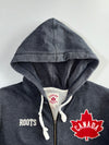 Roots Canada Maple Leaf Zip Hoodie (L)