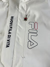 Fila Nuovi Fila Di Vita Zip-Up Sports Vest — White (M)