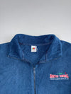 Martin Berrill Embroidered Full-Zip Fleece Jacket – Navy (XXL)