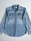 Vintage Levi's Light Wash Denim Western Shirt (L)