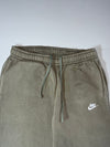 Nike Club | Olive Khaki Fleece Joggers (W:30) (L:39)
