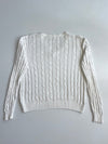 Polo Ralph Lauren Cable Knit V-Neck Sweater (S/M)