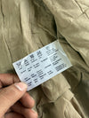 Vintage Esprit Beige Leather Cafe Racer Jacket (S)