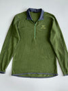 Arc’teryx Covert Waffle Fleece Quarter Zip  Olive Green (M)