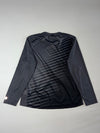 Nike Run Dri-FIT Reflective Logo Black Long Sleeve Running Tee (2XL)