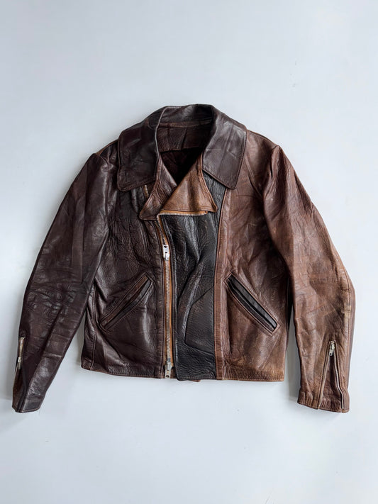 Vintage Horsehide Leather Jacket  (M)