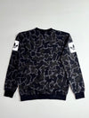 Adidas Originals | Black Camo Yard Look Graphic Sweatshirt  (S)