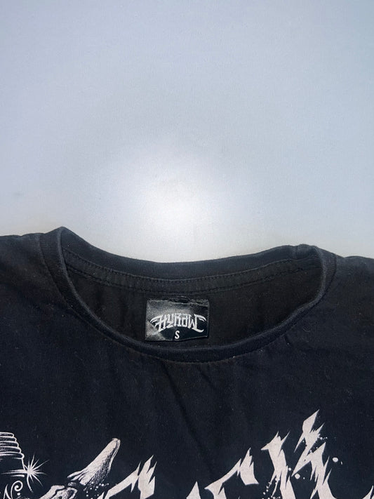 HYRAW “F*%k Off” Gothic Graphic T-Shirt (S)