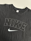 Nike Black Spellout Swoosh T-Shirt (XL)