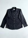 Abercrombie & Fitch Black Oxford Shirt – (L)