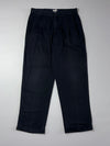 Polo by Ralph Lauren Black Pleated Wide-Leg Trousers  (W:35) (L:44.5)