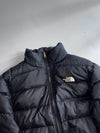The North Face REVERSIBLE Puffer Jacket Nuptse Style Black Puffer Jacket (L)