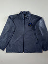 BMW Windbreaker Jacket – Navy Nylon with Army Patch (XL)