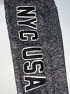 American Retro Vintage Goods Heather Grey Full-Zip Hoodie (M)