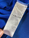 Adidas Colorblock Zip Hoodie – Blue & Orange Mesh Panel (S)