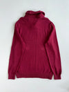 Chaps Shawl Collar Knit Sweater Maroon (L)