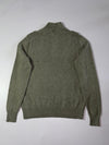 Polo Ralph Lauren Olive Quarter Zip Knit Sweater (S/M)
