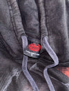 Spiral Direct “Gamers Never Die They Respawn” Skull All-Over Print Black Hoodie (L)