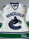 Reebok NHL Vancouver Canucks Roberto Luongo #1 Away White Hockey Jersey Orca Logo Size (M)