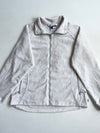 Vintage Columbia Cream Fleece Zip-Up Jacket women’s (L)