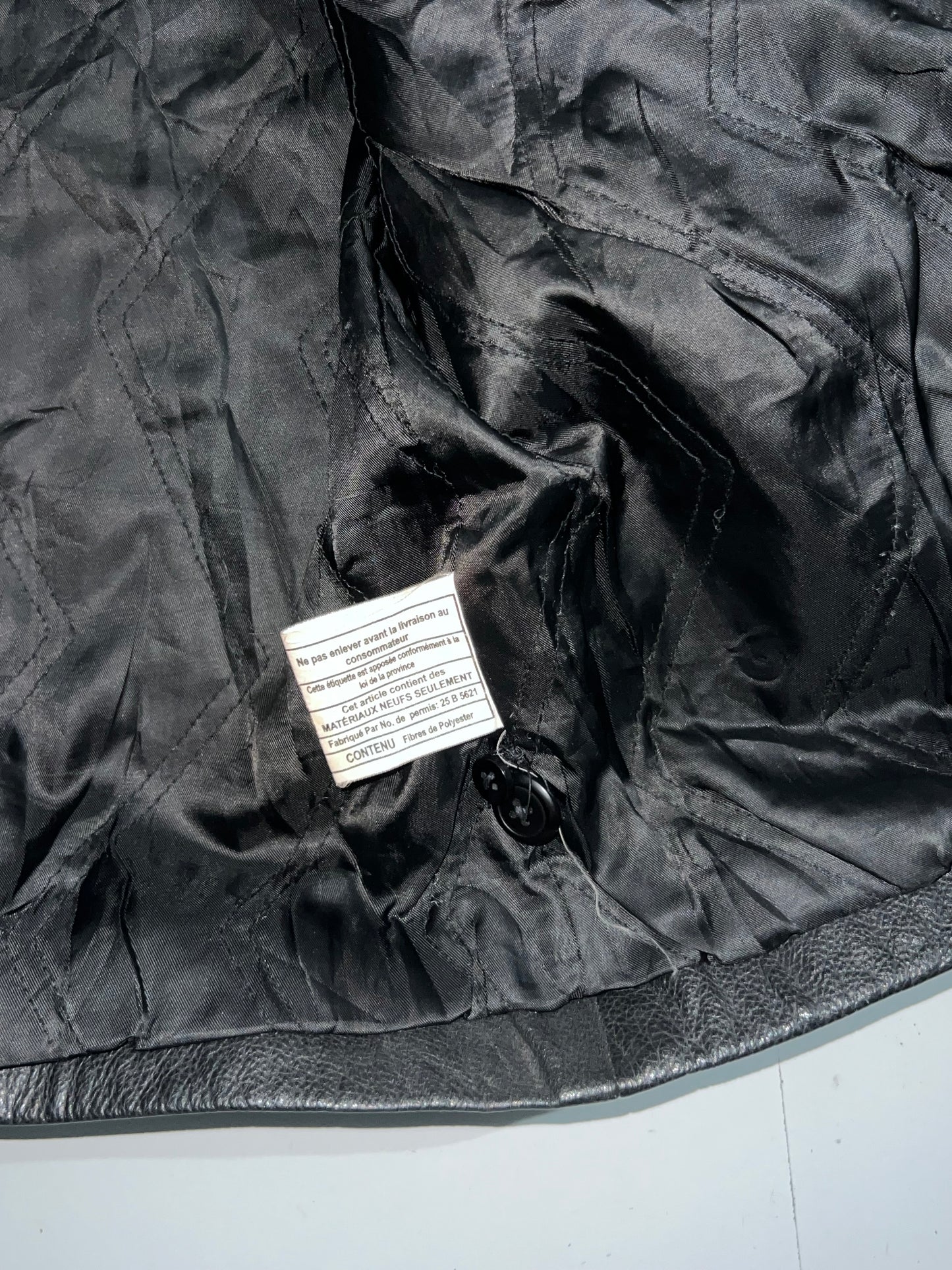 ZGAP Original Leather Jacket (RARE FIND) (S)