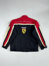 Ferrari F1 Racing Jacket with Embroidered Sponsor Patches,(XL)
