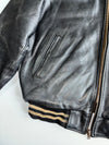 Daven Sportswear Pure Leather Bomber Jacket (L/XL)