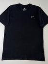 Nike Swoosh Essential Black Athletic T-Shirt (M)
