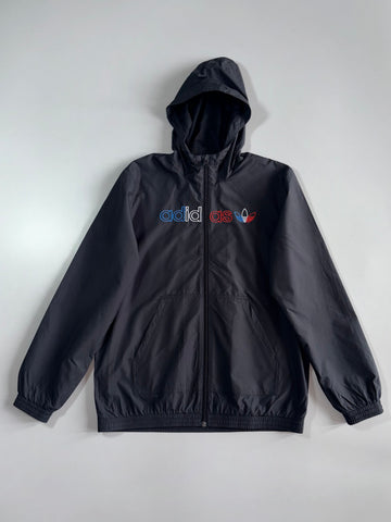 Vintage Adidas Premium Zip-Up Hooded Jacket (S)