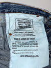 Vintage Levis 507 Premium Original Denim Jeans (W:32|L:42)