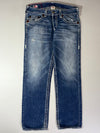 Y2K True Religion Super T Big Stitch Jeans –(W:36)( L:41)