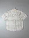 Ralph Lauren Windowpane Check Short Sleeve Shirt Off-White (M/L)