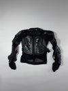 CE Rated Full Body Motocross Armor Jacket Black (S)