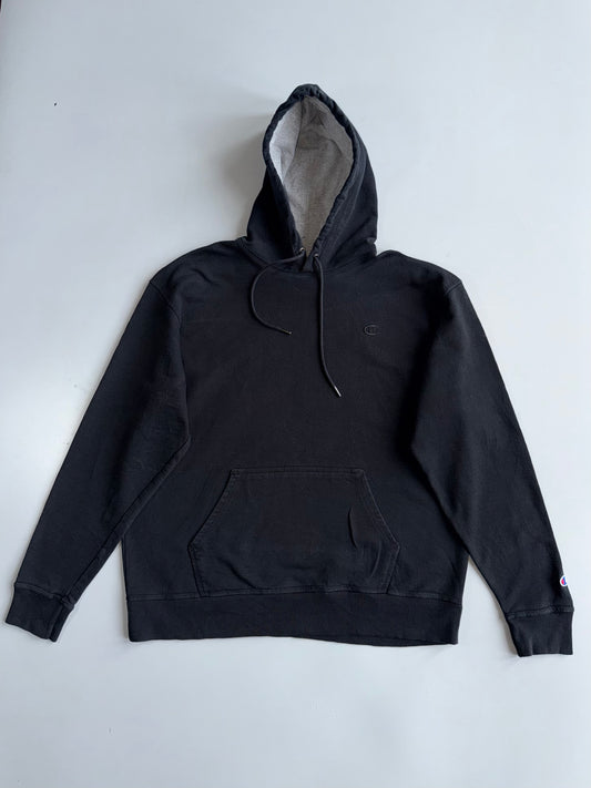 Champion Black Reverse Weave Style Hoodie (XL)