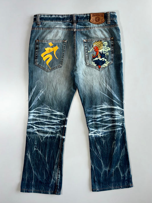 Jizo-Bosatsu x Nippon Blue Japanese Denim Jeans (W:34 |L:39)
