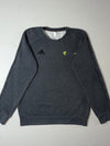 Vintage Adidas Grey Embroidered Logo Crewneck Sweatshirt (L)
