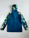 Nike Therma-Fit Teal Snake Print Zip Hoodie (L)