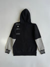 Air Jordan Black & Grey Colorblock Zip Hoodie (Xs)
