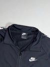 Nike "Just Do It" Taped Track Jacket – Black (XL)
