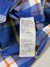 Vintage Abercrombie And Fitch Blue Yellow Plaid Shirt (S)