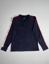 Abercrombie & Fitch Taped Logo Long Sleeve T-Shirt (L)