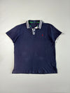 Polo Ralph Lauren Cotton Slim Fit Piqué Polo Shirt – Navy Blue (2XL)