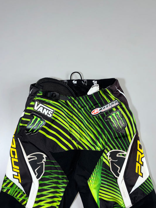 Fox/Thor Monster Energy MX Racing Pants (W:28|L:36)