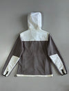 The North Face White/Grey Denali Fleece Women's Jacket (S/M)