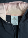 Adidas Navy Pink Linear Logo Zip-Up Hoodie  Size S (women's)