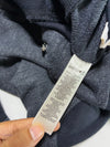 Roots Sporting Goods Grey Faux-Fur Hood Half-Zip Pullover (XS)