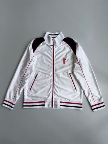 Dada Supreme | White Black Red Track Jacket | (XL)