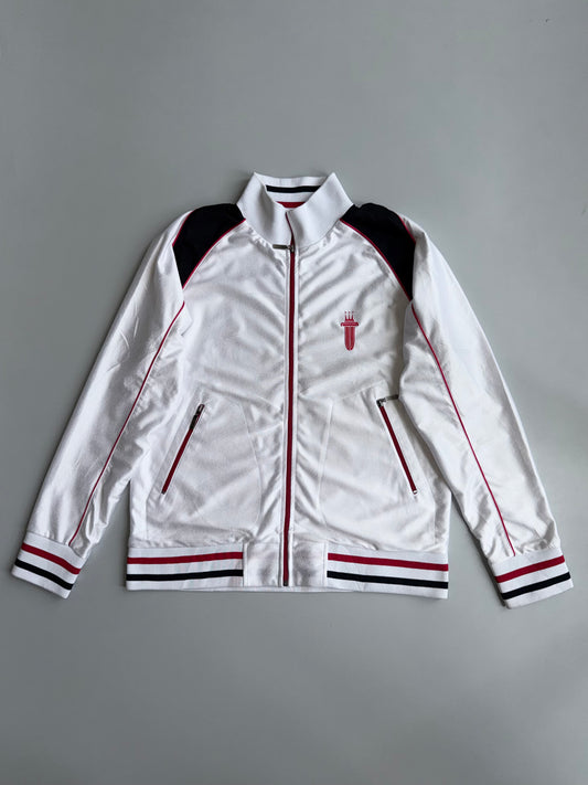 Dada Supreme | White Black Red Track Jacket | (XL)