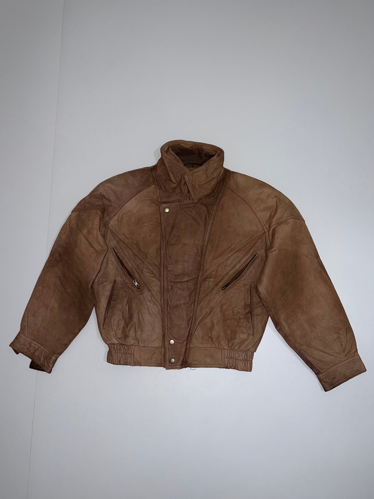 ZSuper Premium Original Leather Jacket (RARE) Designer (M)
