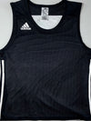 Adidas 3-Stripes Reversible Basketball Jersey Tank – Black / White (M)